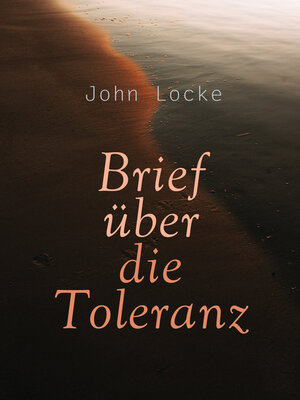 cover image of Brief über die Toleranz